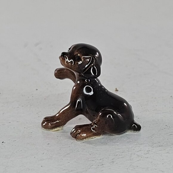 Hagen Renaker Miniature Doberman Puppy Figurine Dog Ceramic Collectible - Picture 5 of 8